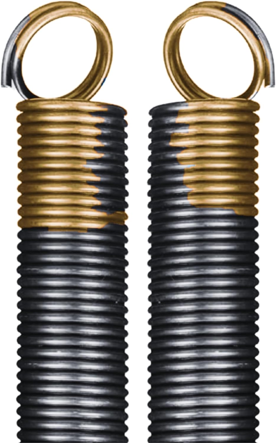 Heavy Duty Residential Garage Door Extension Springs 2-Pack 100lbs Tan Heavy Duty Residential Garage Door Extension Springs 2-Pack 100lbs Tan